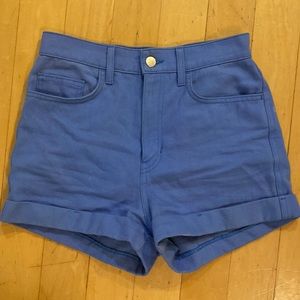 American Apparel Blue Shorts - 27